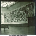 Modern art murals, The University of Iowa, March 1940