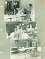 Braces with plaster molds and the operating room in the Children's Hospital, The University of Iowa, January 1921