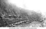 Exposure of Upper Coal Measures and Carboniferous, Hawleyville, Iowa, late 1890s or early 1900s