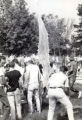 Freshmen Being Splashed