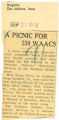 Picnic for 250 WAACs