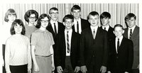 Youth in formal attire 