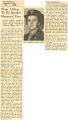 Waac officer to be speaker Memorial day