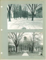 Old Capitol in different seasons, The University of Iowa, between 1920 and 1932