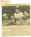Negro WAACs and soldiers entertained