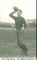 Iowa football quarterback Aubrey Devine, The University of Iowa, 1921