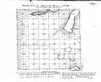 Iowa land survey map of t096n, r035w