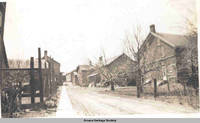 Street scene, South Amana, Iowa, 1930s