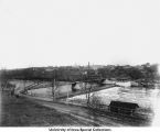 Burlington Street Bridge, Riverside Drive, Iowa City, Iowa, between 1911 and 1915