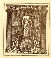 Samuel X. Radbil Bookplate 