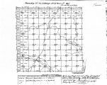 Iowa land survey map of t086n, r015w