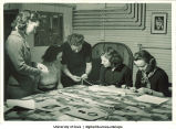 Handicraft class, The University of Iowa, 1940s
