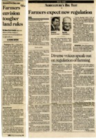 Farmers Envision Tougher Land Rules