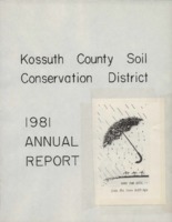 1981 Kossuth County Soil and Water Conservation District Annual Report