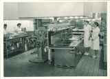Kitchen in Currier Hall, The University of Iowa, 1950s?