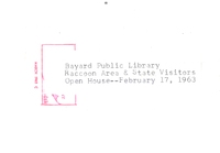 Bayard Public Library 