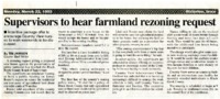 Farmland Rezoning Request