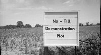 1978 No-till tour demonstration sign