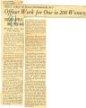 Great surge of WAAC enthusiasm, but officer work for one in 200 women