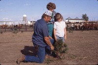 New Cooperator Award for modern farming on the Staab farm.