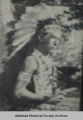 Chief Jim White Cloud Rhodd (1935-1997), Great Great Grandson of Chief Mahaska, Ioway Nation; Mahaska County; Iowa