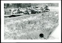 Machinery On Cleared Land 