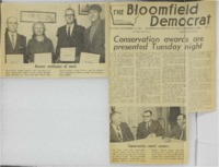 1968 - Conservation Awards are Presented Tuesday Night