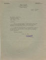 Letter from Leopold to Errington, June 1, 1933