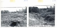 Pipe spillway earth dam installed on Ben Mootz farm, 1963