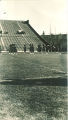 Scottish Highlanders performance at football game, The University of Iowa, October 1938