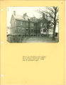 North exterior of the university president's house, The University of Iowa, 1925