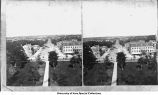Old Capitol central walk, The University of Iowa, 1880s