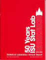 Statistical Laboratory Annual Report, July 1, 1982 to June 30, 1983