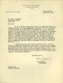 Letter from Leopold to Errington, October 16, 1933