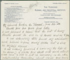 Letter from Carver to Pammel, June 23, 1928