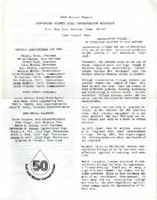 1984 Poweshiek County Soil and Water Conservation District Annual Report 