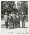 George Burnet, Jr. and five men from a 50th anniversary event