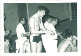 High school swim meet, The University of Iowa, March 1967