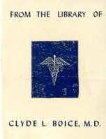 Clyde L. Boice, M.D. Bookplate 