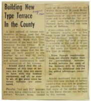 1960 - Building new type terrace in the county