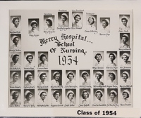 1901 - 1998 Nursing school class photos by year