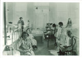 Girls' ward in Children's Hospital, The University of Iowa, 1926