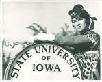 Scottish Highlander drummer, The University of Iowa, 1960s
