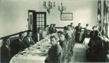 Men dining in the Iowa Memorial Union, the University of Iowa, circa 1930