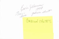 Ervin Hanus gabion shutes, 1998