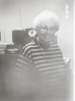 1990's  Dorothy Davis, Secretary of the Des Moines County Soil and Water Conservation District