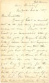 General Sherman letter  to Col. Tourtelotte, February 4, 1887