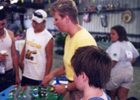 Waterflow model demonstrated at county fair by 4H students