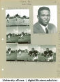 Iowa football running back Bob Jeter, The University of Iowa, 1957-1958