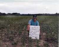 1990 No-till soybeans signs